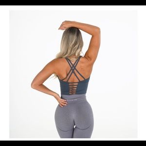 NVGTN Stone Grey Matrix Bra Size small